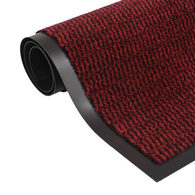 vidaXL paklājs, taisnstūra forma, 60x90 cm, sarkans