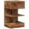 vidaXL Nakts skapis Old Wood 40x35x65 cm Engineered Wood
