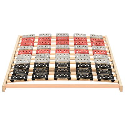 vidaXL gultas redeles, 12 līstītes, balsti, 100x200 cm