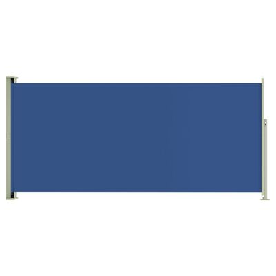 vidaXL izvelkama sānu markīze, zila, 140x300 cm
