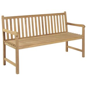 vidaXL dārza sols, 150 cm, tīkkoks