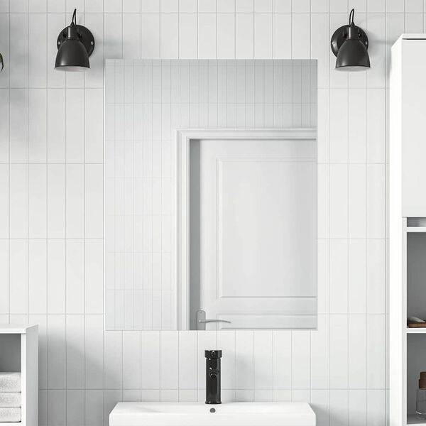 vidaXL Pa&scaron;līmējo&scaron;a spoguļa plēve 90 x 150 cm 2 pcs Sudraba PET