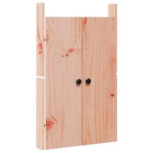 vidaXL Virtuves durvis MEPPEL Brūna 50 x 9 x 82 cm masīvkoka duglāzija