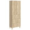 vidaXL Skapju komplekts 2 pcs Sonomas ozols 66 x 34,5 x 90 cm