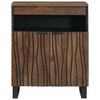 vidaXL Sideboard Brūna 60 x 33 x 75 cm mango masīvkoks
