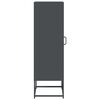 vidaXL Highboard Antracīts 36x39x123 cm auksti velmēts tērauds