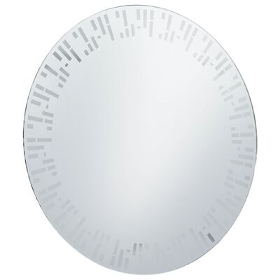 vidaXL vannasistabas spogulis ar LED apgaismojumu, 80 cm