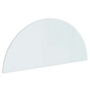 vidaXL Kamīna stikla plāksne Caurspīdīgs 1200 x 500 mm Stikls