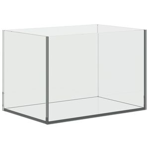 vidaXL Akvārijs ar uzglabā&scaron;anu Caurspīdīgs 30 x 20 x 20 cm Stikls