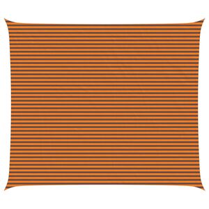 vidaXL Saules ēnas buras Oranžs un brūns 7 x 6 m