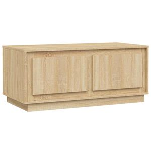 vidaXL kafijas galdiņ&scaron;, ozolkoka, 102x50x44 cm, inženierijas koks
