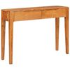 vidaXL Konsoles galds Brūna 110 x 30 x 80 cm Cietā akācijas koks