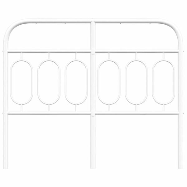 vidaXL rezerves galvgalis, balts, 120 cm