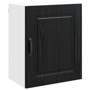 vidaXL Trauku ma&scaron;īnas panelis Kalmar Melns ozolkoks 50 x 31 x 60 cm