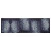 vidaXL Virtuves paklājs Zila &Scaron; shade 150 x 45 cm 100% poliamīds