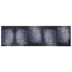 vidaXL Virtuves paklājs Zila &Scaron; shade 150 x 45 cm 100% poliamīds