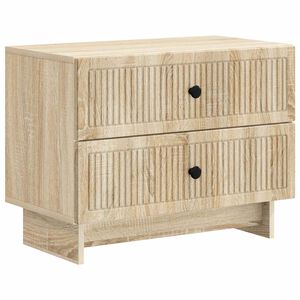 vidaXL Nakts skapītis Sonomas ozols 62 x 34,5 x 47,5 cm
