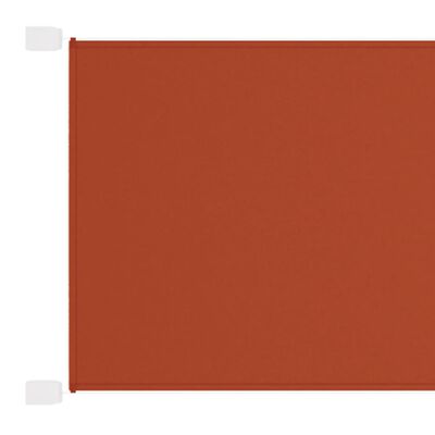 vidaXL vertikāla markīze, sarkanbrūna, 180x270 cm, Oksfordas audums