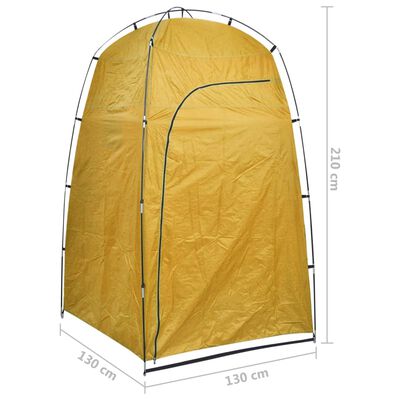 vidaXL pārnēsājama kempinga tualete ar telti, 10+10 L