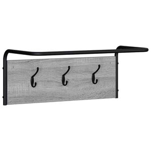 vidaXL Pakaramais Pelēks Sonoma 60 x 30 x 25 cm Inženierijas koks