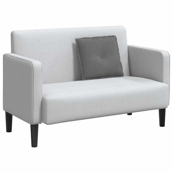 vidaXL Atpakaļ spilvens Tumši pelēks 50 x 45 cm Mikrofibra