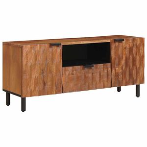 vidaXL Televizora skapī&scaron;a Akācijas brūnais apdare 105 x 33 x 46 cm