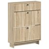 vidaXL Apavu skapis EDE 78 x 24 x 103 cm Inženierijas koks