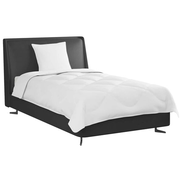 vidaXL Visu sezonu segu ar spilvenu 2 pcs Balts Mikro&scaron;ķiedra