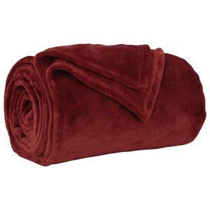 vidaXL Mest segu Bordo sarkans 130 x 150 cm 0.51 kg Flīss