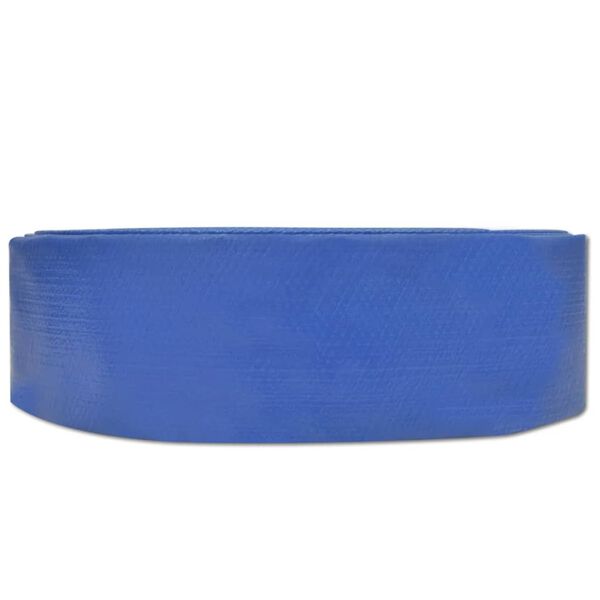 vidaXL &scaron;ļūtene, plakana, 100 m, 3", PVC