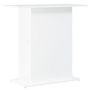 vidaXL akvārija statīvs, balts, 75x36x72,5 cm, inženierkoks