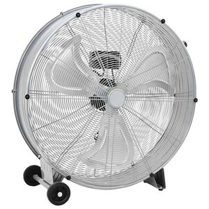 vidaXL Bungu ventilators ar riteni 79 x 37 x 82 cm Alumīnijs