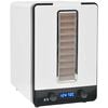 vidaXL pārtikas dehidrators ar 10 nodalījumiem, 550 W, balts