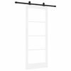 vidaXL Slīdo&scaron;ās durvis ORKDAL Balts 83 x 202 cm