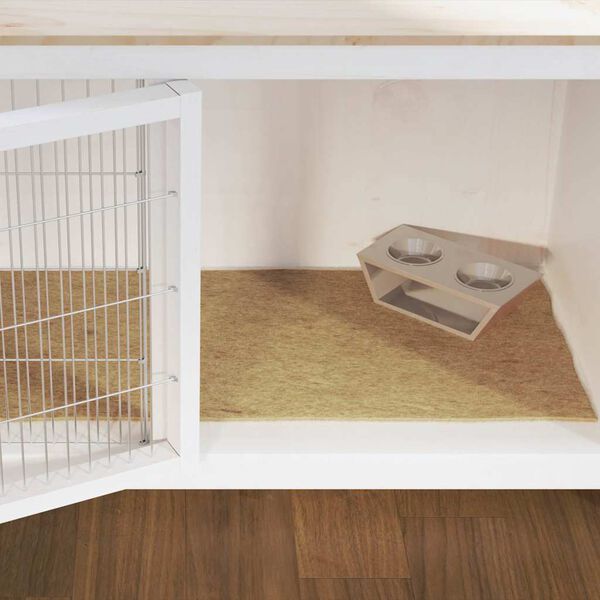 vidaXL Kaņepju paklājiņ&scaron; grauzējiem 0,5x5 m 5 mm