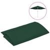 vidaXL saulessarga rezerves audums, 300 cm, zaļ&scaron;