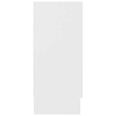 vidaXL kumode, balta, 120x30,5x70 cm, kokskaidu plātne