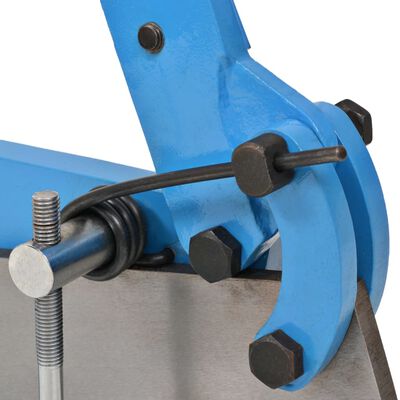 vidaXL sviras metāla griezējs, 300 mm, zils