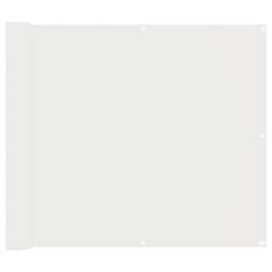 vidaXL Balkona ekrāns PU pārklāts Oksfords alu