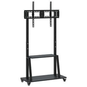 vidaXL TV statīvs uz riteņiem, 32-90 collu ekrānam, 800x600 mm, 100 kg
