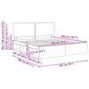 vidaXL Gultas rāmis Sonoma 180 x 200 cm Ciets priedes koks