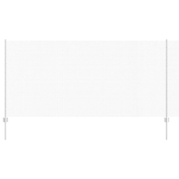 vidaXL Žogs ar stabu Sudraba 1,2 x 10 m Tērauds