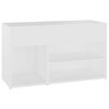 vidaXL apavu plaukts, balts, 80x30x45 cm, inženierijas koks