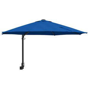 vidaXL Dārza parasols 248 x 248 x 148 cm Poliesters un tērauds