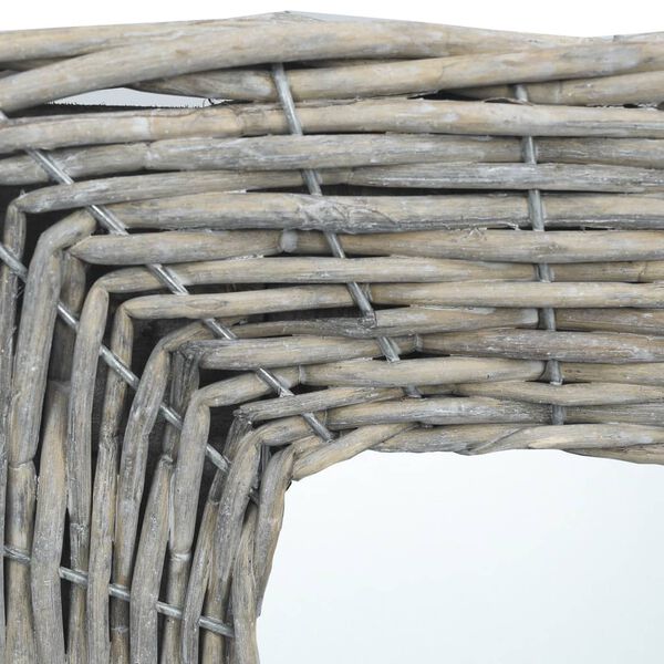 vidaXL spogulis, 60x60 cm, pīts