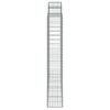 vidaXL arkveida gabiona grozi, 14gb., 200x50x180/200cm, cinkota dzelzs