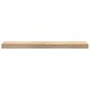vidaXL palodzes 2 gb., neapstrādāts, 90x15x2 cm, ozola masīvkoks