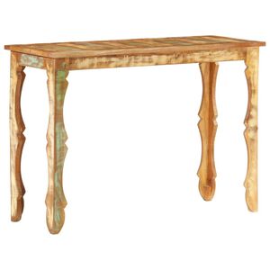vidaXL konsoles galdiņ&scaron;, 110x40x76 cm, pārstrādāts masīvkoks