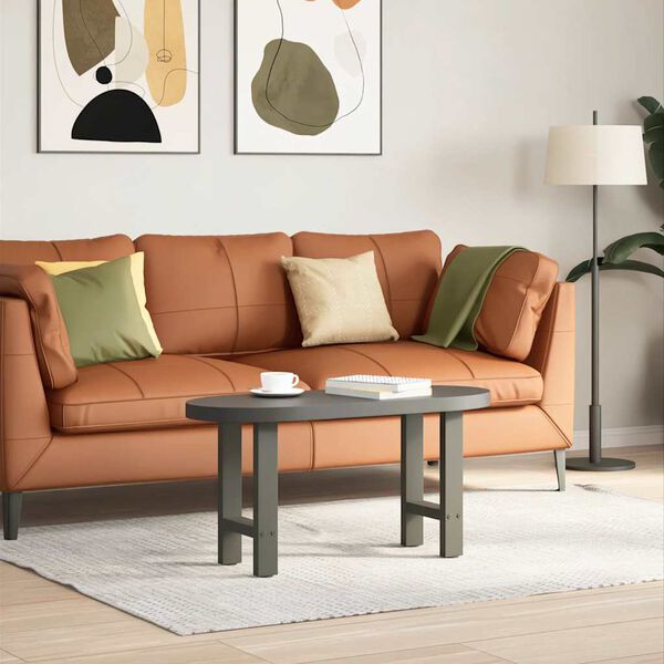 vidaXL kafijas galdiņa kājas, 2 gab., antracīta krāsā, 38x(42-43) cm, tērauds