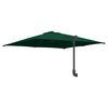 vidaXL Dārza parasols Zaļa 248.5 x 247.5 x 160 cm audums